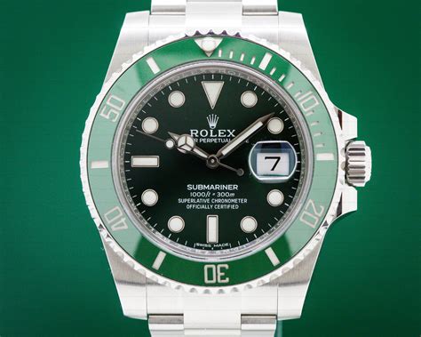 Rolex verte